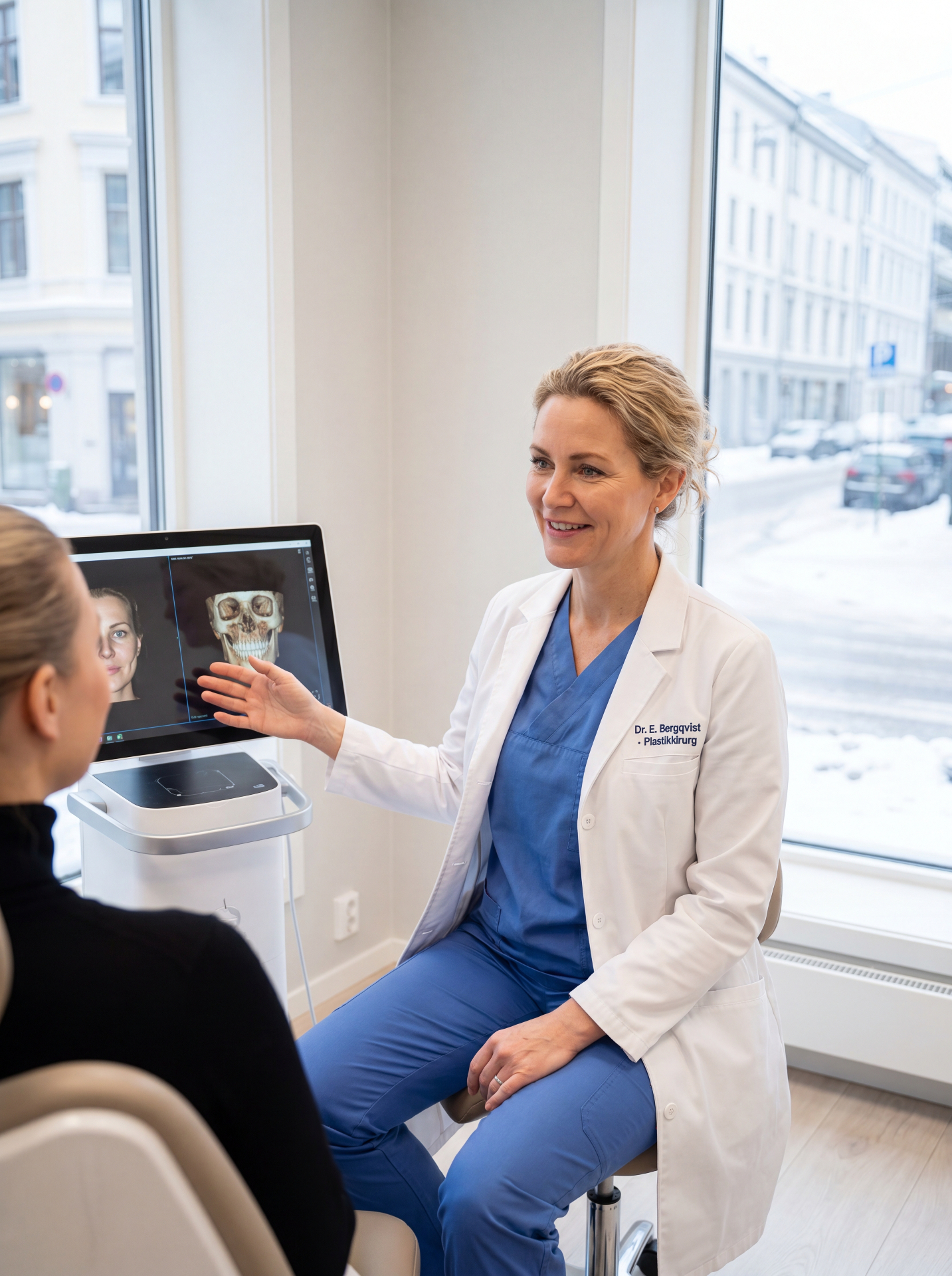 Konsultation på en privat klinik i Danmark