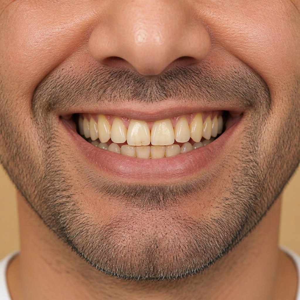 Før hollywood smile — total-rekonstruktion