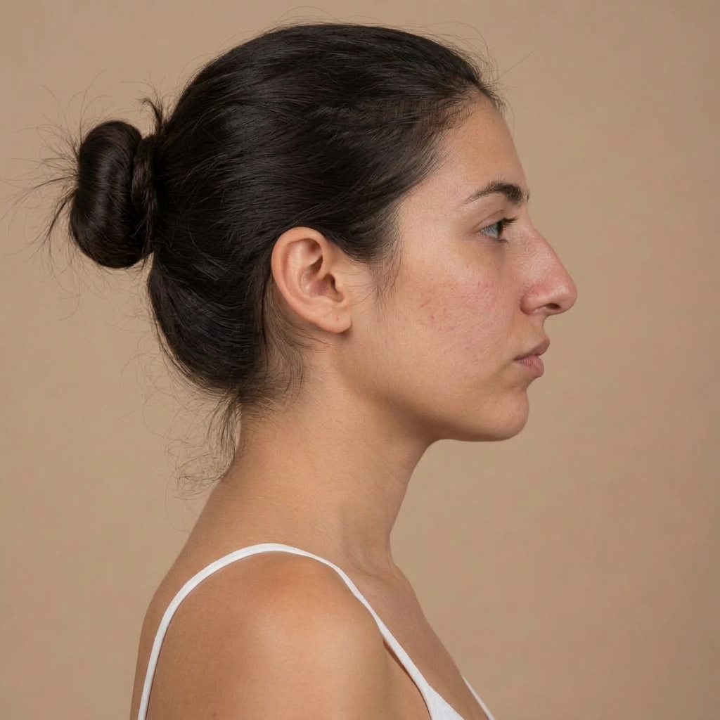Før næsekorrektion (rhinoplastik)