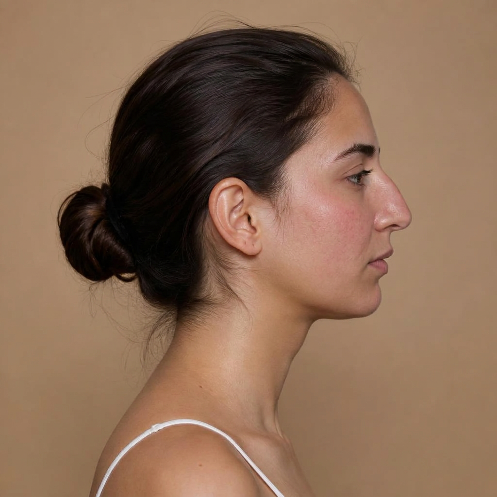Før non-surgical næsekorrektion med filler