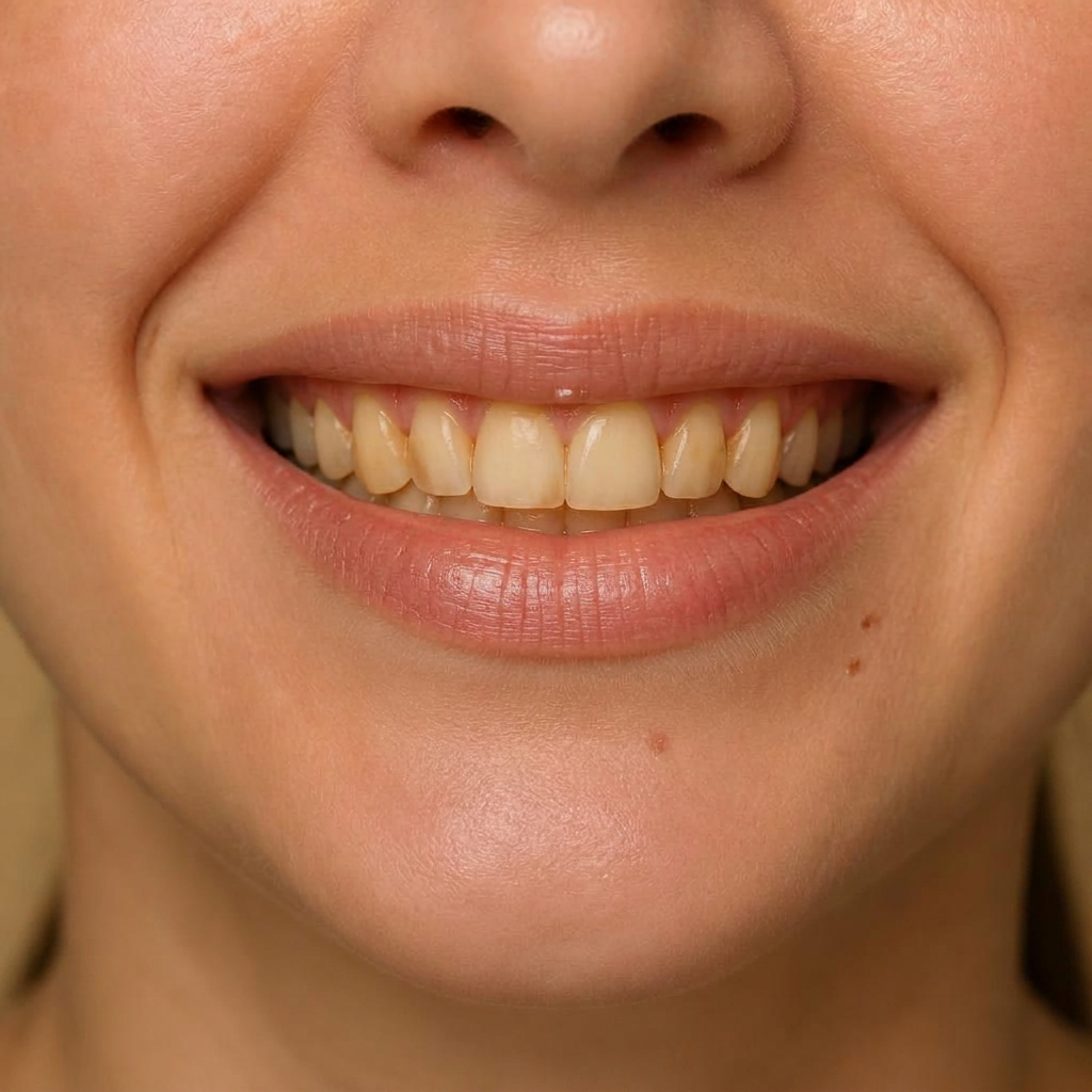 Før tandblegning og veneers